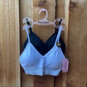 NWT Juicy Couture 2PCK Sport Bras